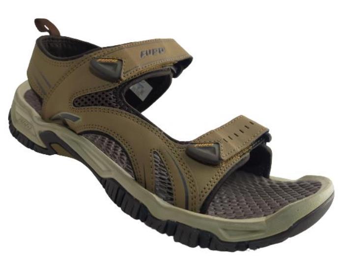 Furo Brand Mens Casual Sports Sandal SM-112 (Brown)