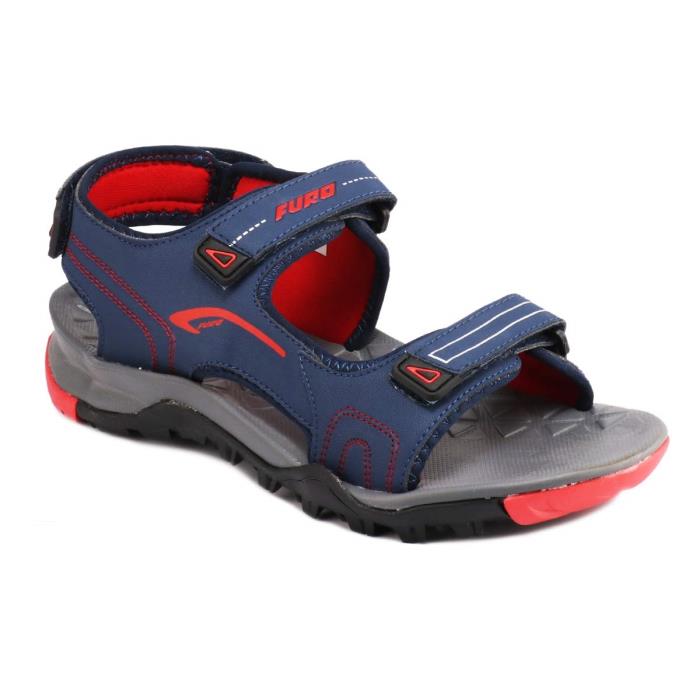 Furo Brand Mens Casual Sports Sandal SM116 (Blue/Red)