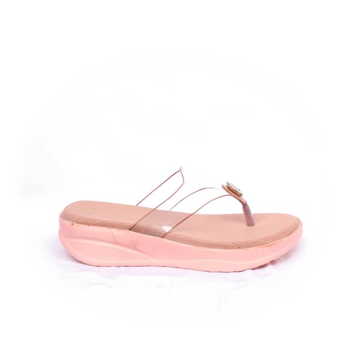 Carrie Brand Womens Casual Slipons Sandal FN5-15 (Peach)