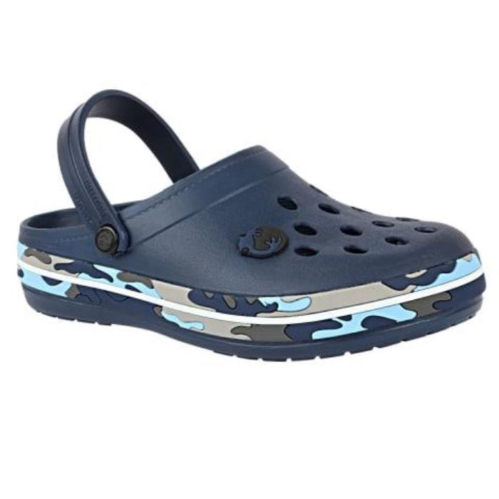 Neoz Brand Mens Crocs Sports Sandal Slipper Skipper (Camo Navy)