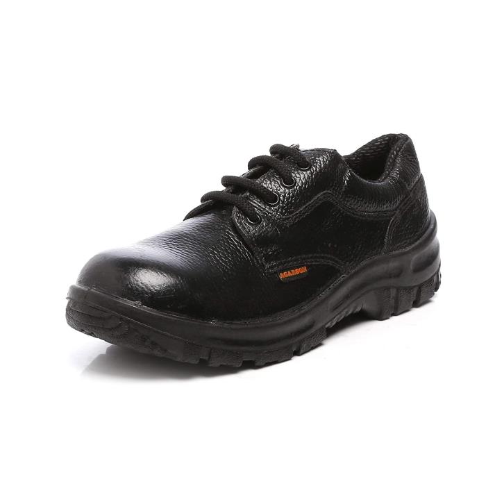 Agarson High Quality Genuine Leather Steel Toe PU Moulded Engineers/Labours Safety Shoes; ERTIGA