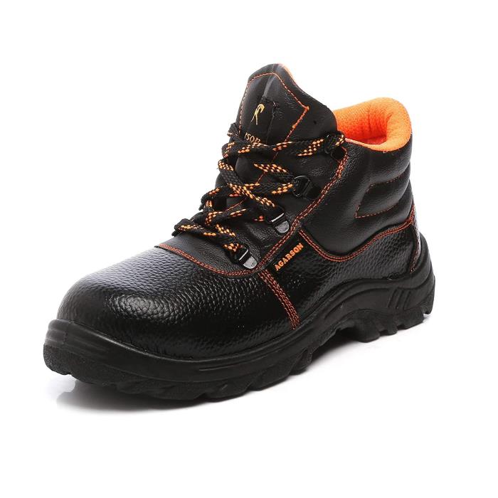 Agarson Steel Toe PVC Moulded Engineers/Labours Safety Shoes; INNOVA