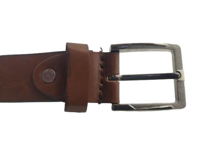 Woops Brand Men`s AXG Formal Belt (Tan)