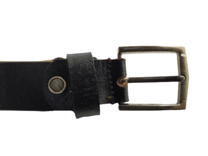 Woops Brand Men`s Cobra Formal Belt (Black)