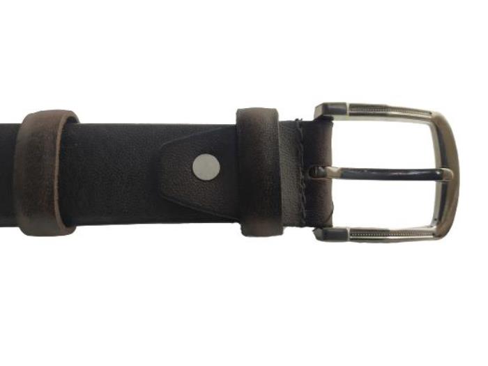 Woops Brand Men`s Pullup Formal Belt (Brown)