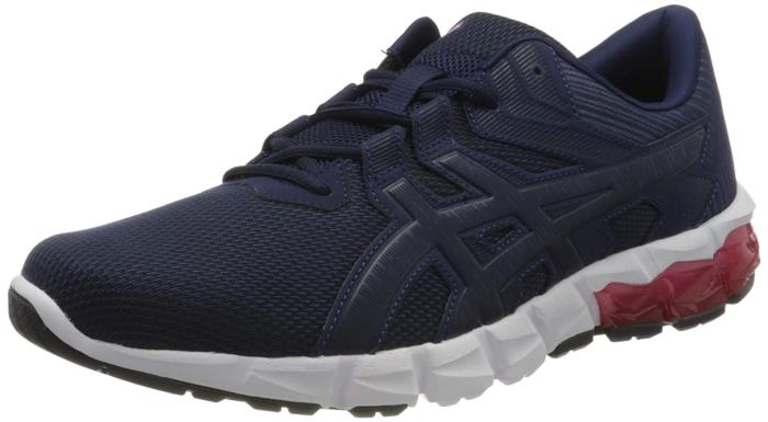 Asics Brand Mens Gel-Quantum 90 2 1021A193-400 Sports Shoes(Navy/Red)