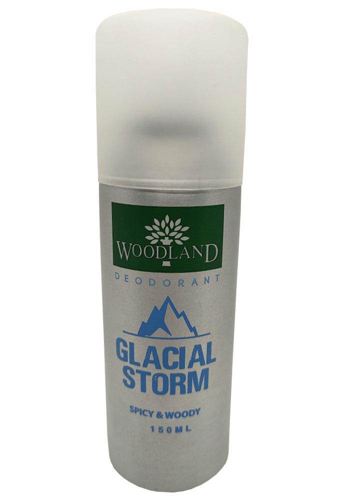 Woodland Glacial Storm Deodorant Body Spray For Men And Women (150ML)