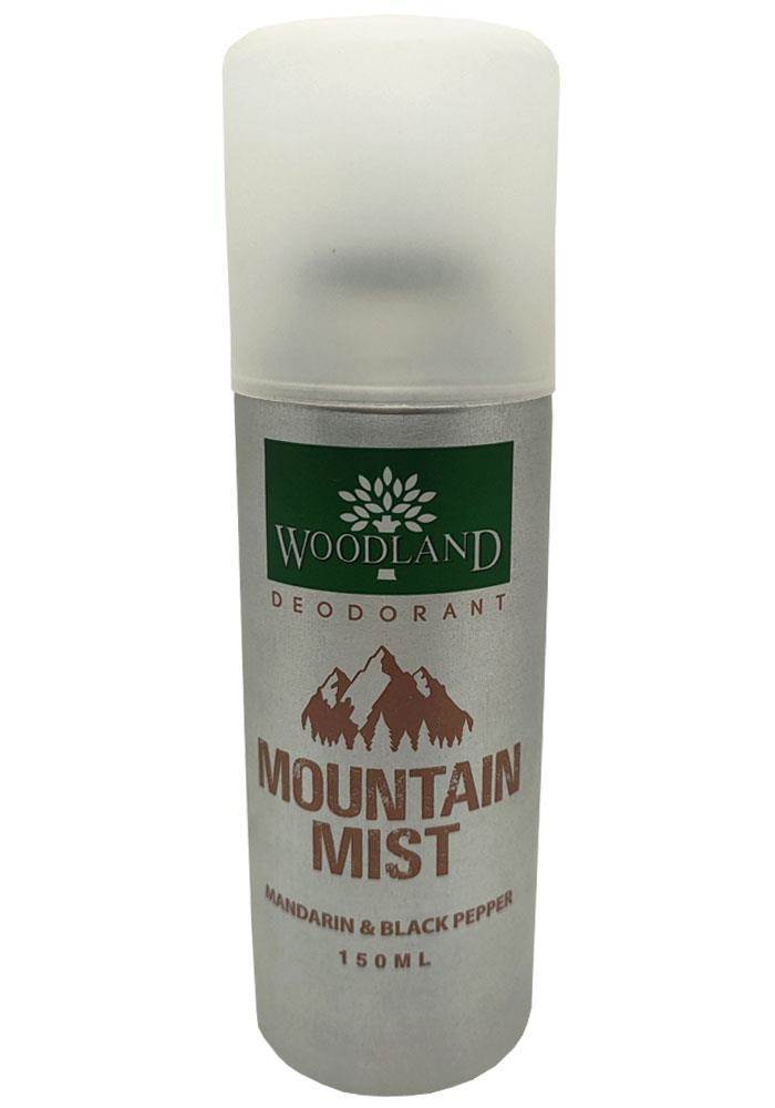 Woodland Mountain Mist Deodorant Body Spray For Men And Women (150ML)