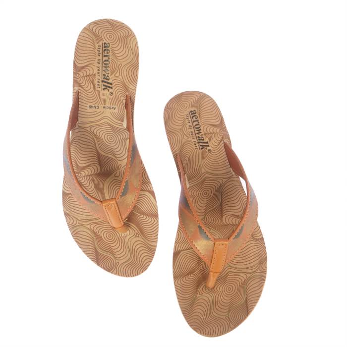 Inblu Brand Womens Casual Slipons Slipper Flipflop Sandal CN49 (D.Tan)