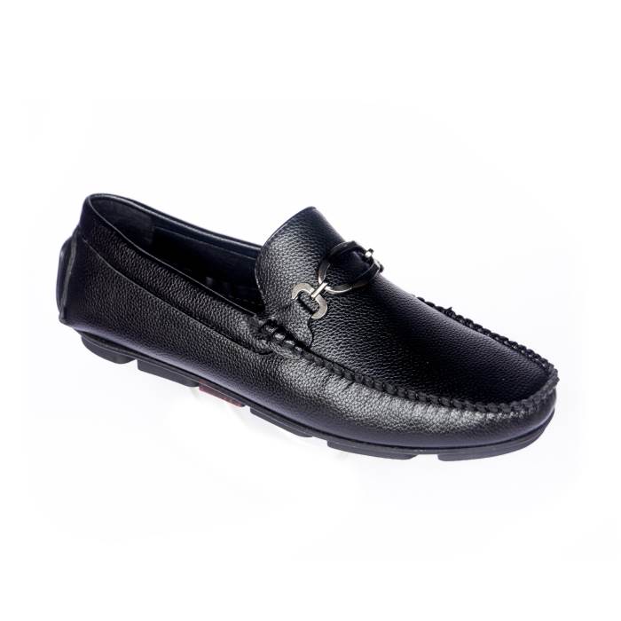 Walkers Brand Mens Slipons Casual Loafers Shoes 1105 (Black)