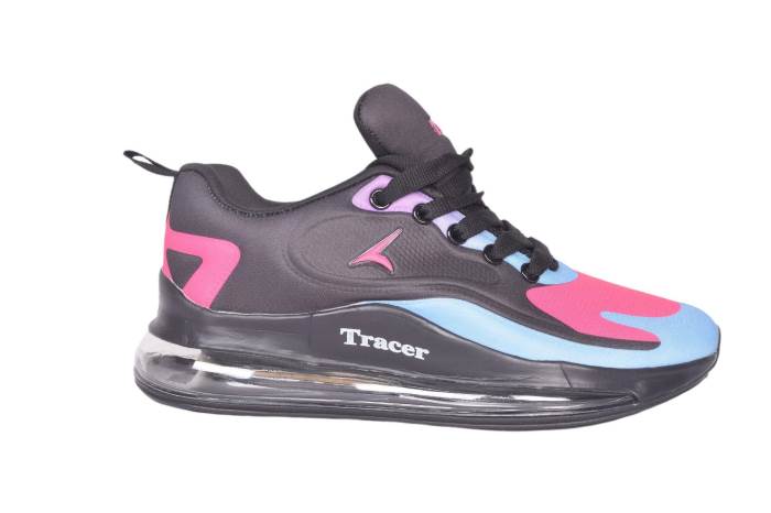 Tracer Brand Womens Casual Running Sports Shoes Asthete-L-2152 (Black/Blue)