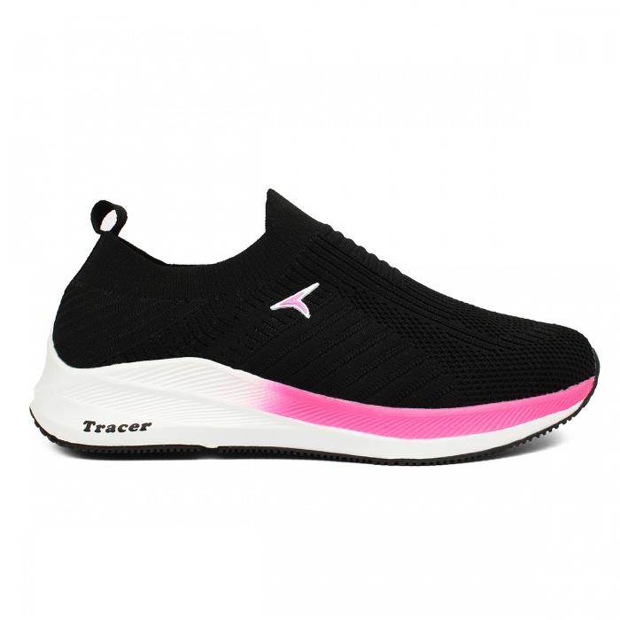 Tracer Brand Womens Walking Sports Slipons Shoes Edge-L-1411 (Pink)
