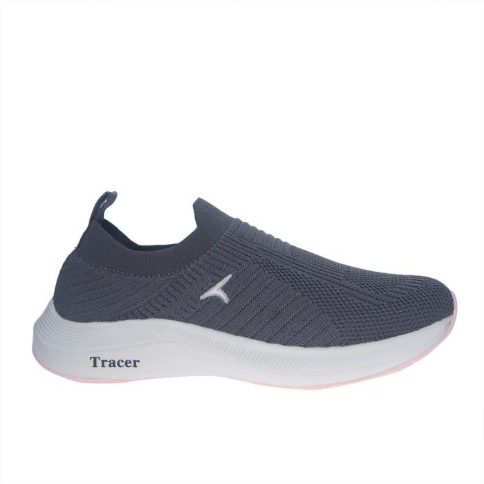 Tracer Brand Womens Walking Sports Slipons Shoes Edge-L-1411 (D.Grey)