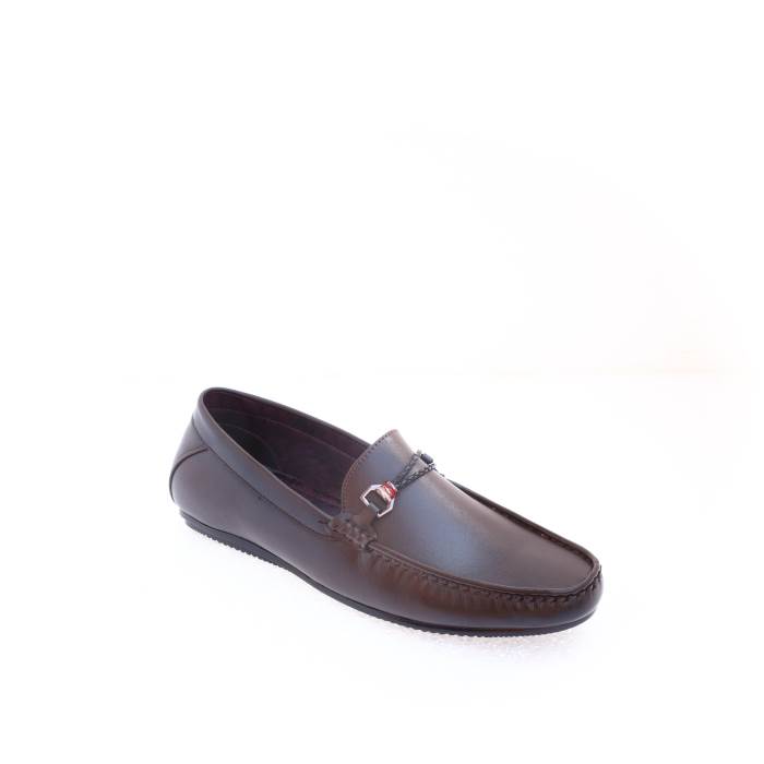 Try It Brand Mens Slipons Casual Loafers 710 (Brown)