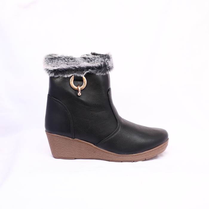 Carrie Brand Womens Casual Long Party Boots LIF-32 (Black)