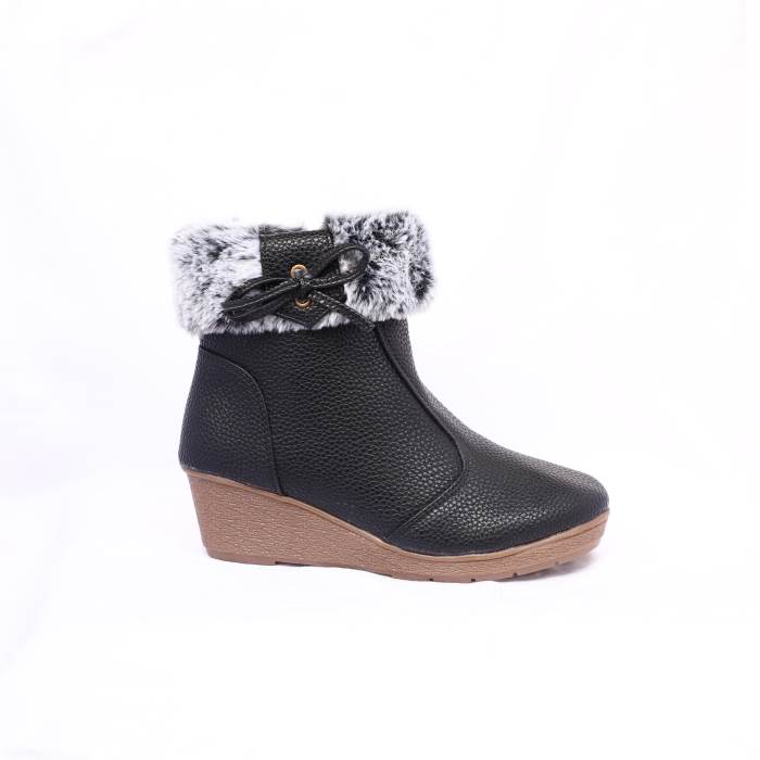 Carrie Brand Womens Casual Long Party Boots LIF-04 (Black)