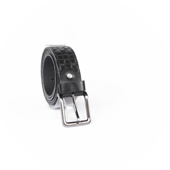 Raja Brand Mens Original Leather Casual Formal Belt RAJA-112 (Black)