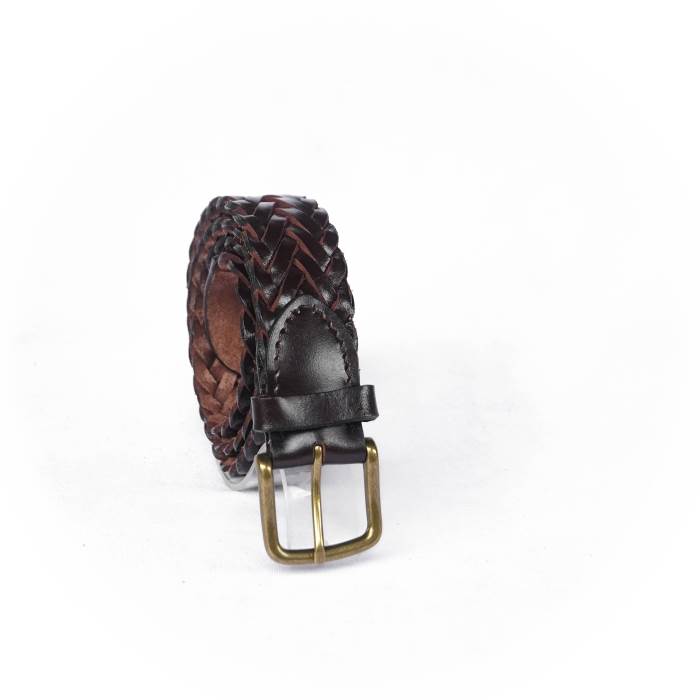Raja Brand Mens Casual Leather Belt Raja-92 (D.Brown)