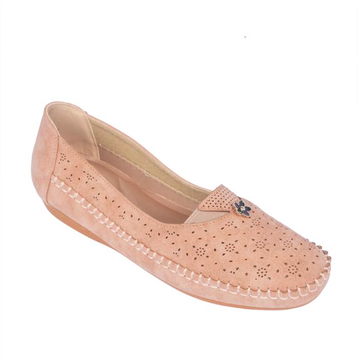 Rajashoes Brand Womens Slipons Soft Casual Ballerinas Belly Loafers 5791 (Pink)