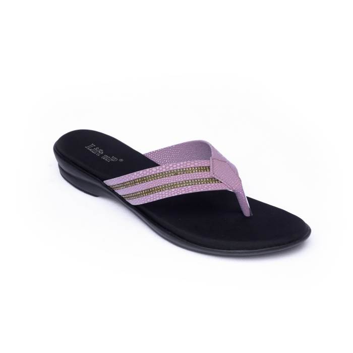 Lift Up By Sanlee Brand Womens Casual Flat Flipflop Slipons Sandal LCC2296 (Peach)