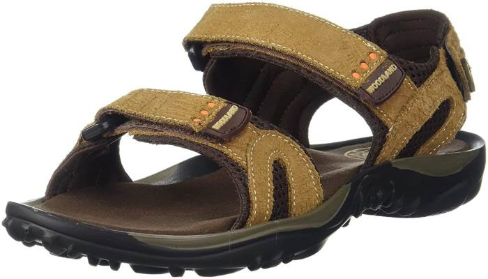 Woodland Brand Mens Casual Backstrap Sandal GD 3247119 (Camel)