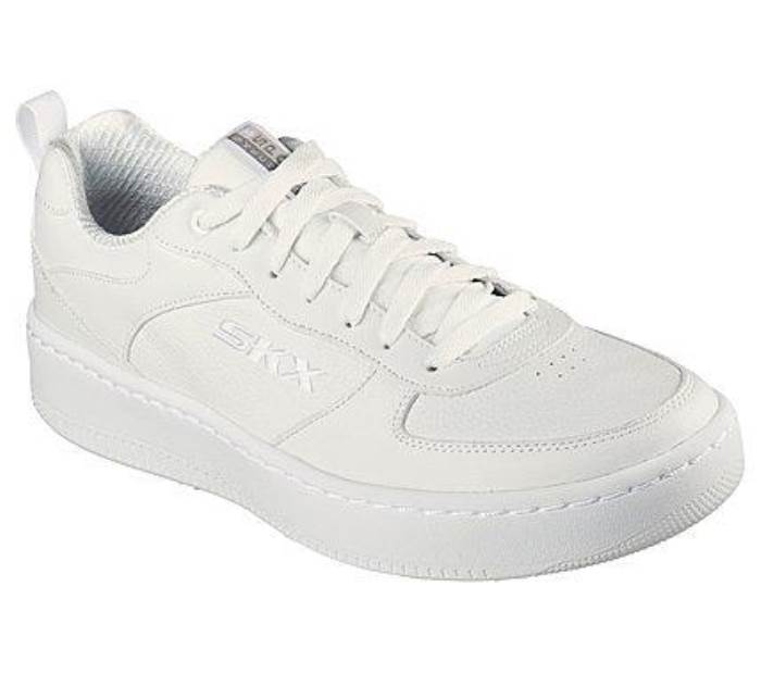 Skechers Brand Mens SPORT COURT 92 Sneakers Casual Shoes 237188 (White)